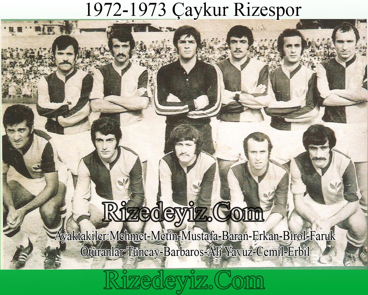 Rizespor'un Taihinden Kadrolar