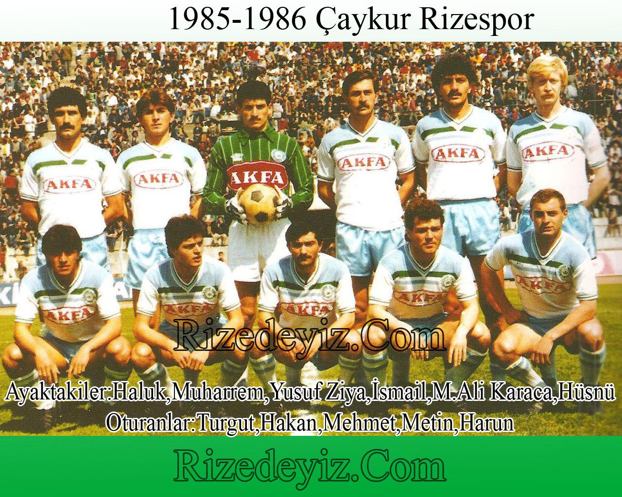 Rizespor'un Taihinden Kadrolar