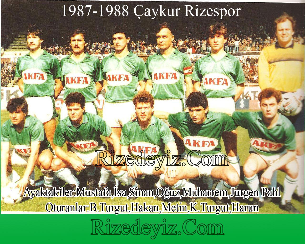 Rizespor'un Taihinden Kadrolar