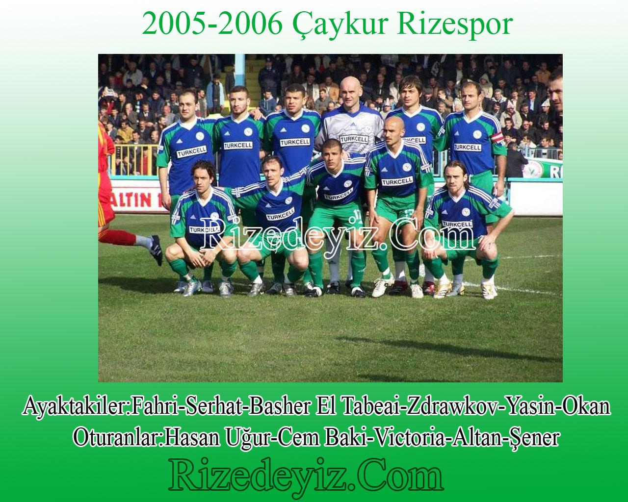 Rizespor'un Taihinden Kadrolar