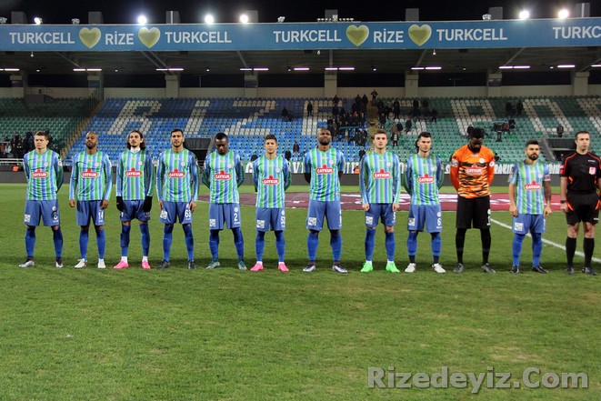 Çaykur Rizespor Ziraat Türkiye Kupası 3. maçında Aydınspor`u kendi evinde ağırladı.