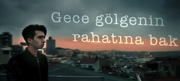 * Gece Gölgenin Rahatına bak