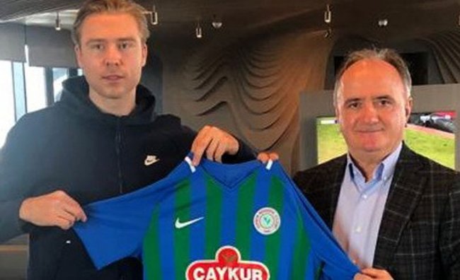 Alexander Soderlund Çaykur Rizespor'da