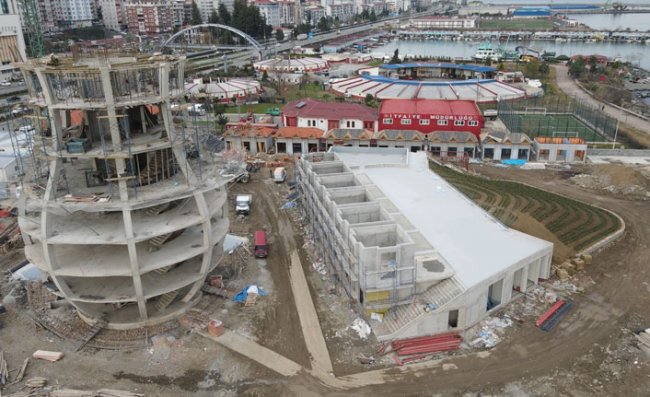 29 Metrelik Çay Bardağı Rize'nin Vitrini Olacak