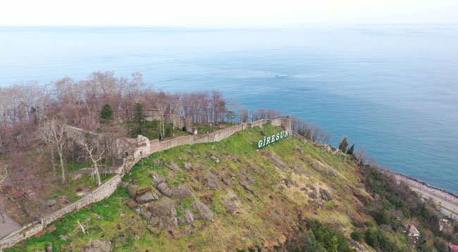 Giresun Kalesi, Surları ve Mağaralarıyla Turist Çekecek