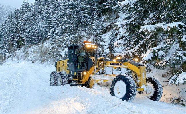 Rize'de Kapanan 34 Köy Yolu Açıldı