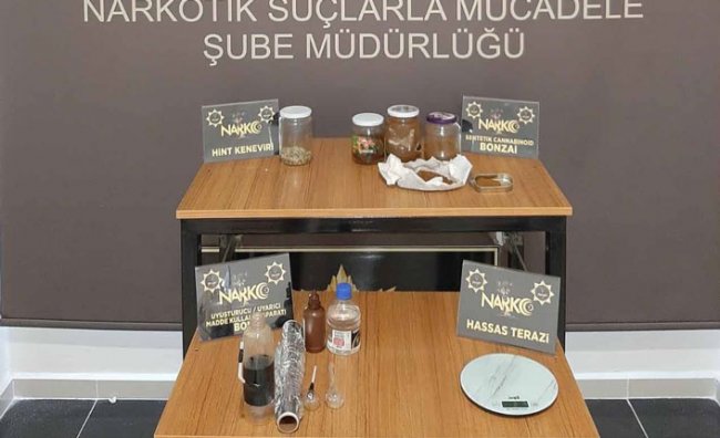 Rize’deki Uyuşturucu Operasyonunda 2 Gözaltı