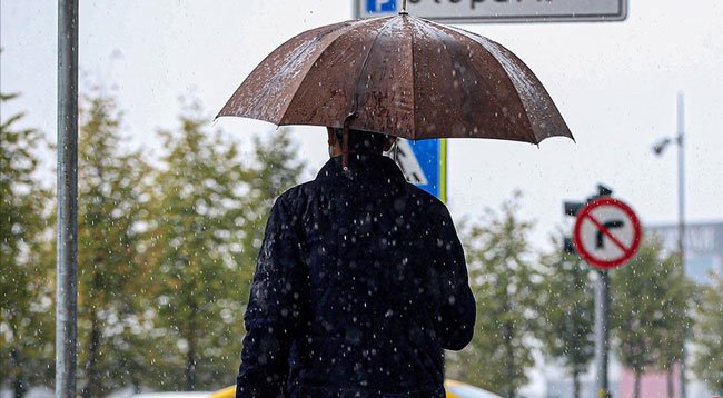 Meteoroloji'den 5 Bölge İçin Kuvvetli Sağanak Uyarısı