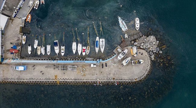 İstanbul'da Müsilaj Temizleme Çalışmaları Sürüyor