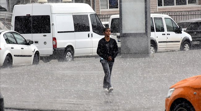 Türkiye'nin doğusunda yarın sağanak bekleniyor