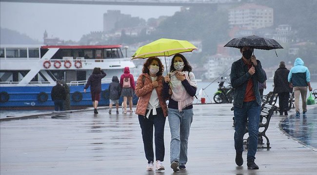 Türkiye soğuk ve yağışlı havanın etkisi altına giriyor