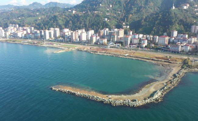 Rize'de Portakallık-İslampaşa Sahil Projesi ikinci etabı başladı