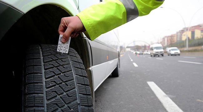 Zorunlu kış lastiği uygulaması 1 Aralık'ta başlıyor