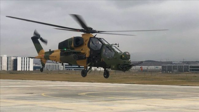 Kara Kuvvetleri Komutanlığına yeni ATAK helikopteri