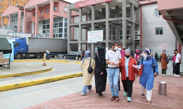 Rize’de vakalar 2’ye katlandı, ek covid servisleri açılıyor