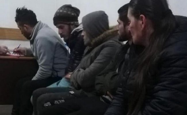 Rize'de ormanda ağaç kesen yabancı uyruklu 5 kişi yakalandı