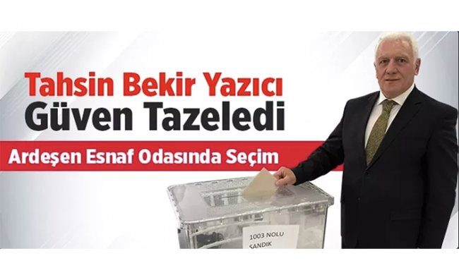 Tahsin Bekir Yazıcı Güven Tazeledi