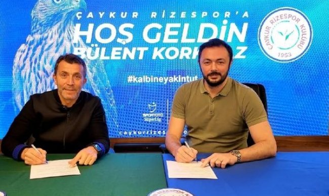 Çaykur Rizespor'da Bülent Korkmaz dönemi