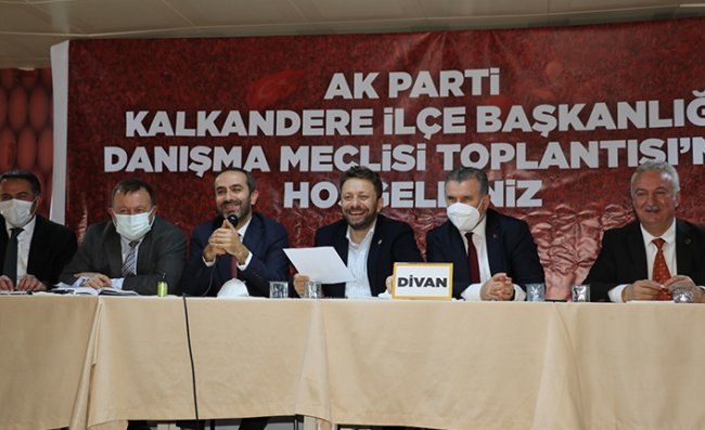 AK Parti Rize'de İlçe Danışma Toplantıları Sürüyor