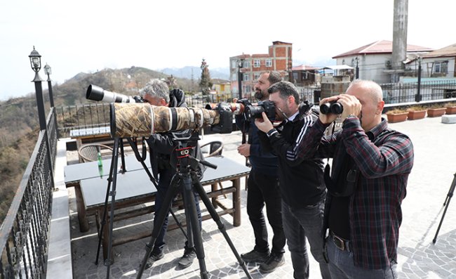 Kuş Gözlemcileri kuşların Göç Yolculuğunu İzliyor