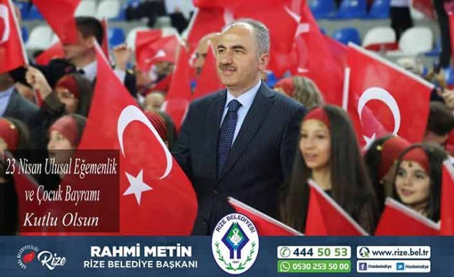 Başkan Metin'den '23 Nisan' Mesajı