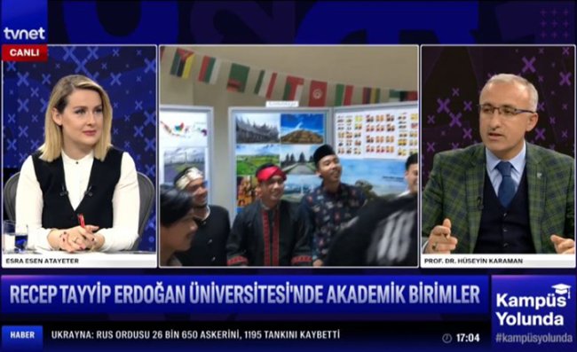 Rektör Karaman: RTEÜ Adından Söz Ettiren Bir Üniversite Haline Geldi