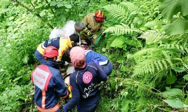 Balkon Demiri Kırıldı, 100 Metrelik Yamaca Yuvarlandı