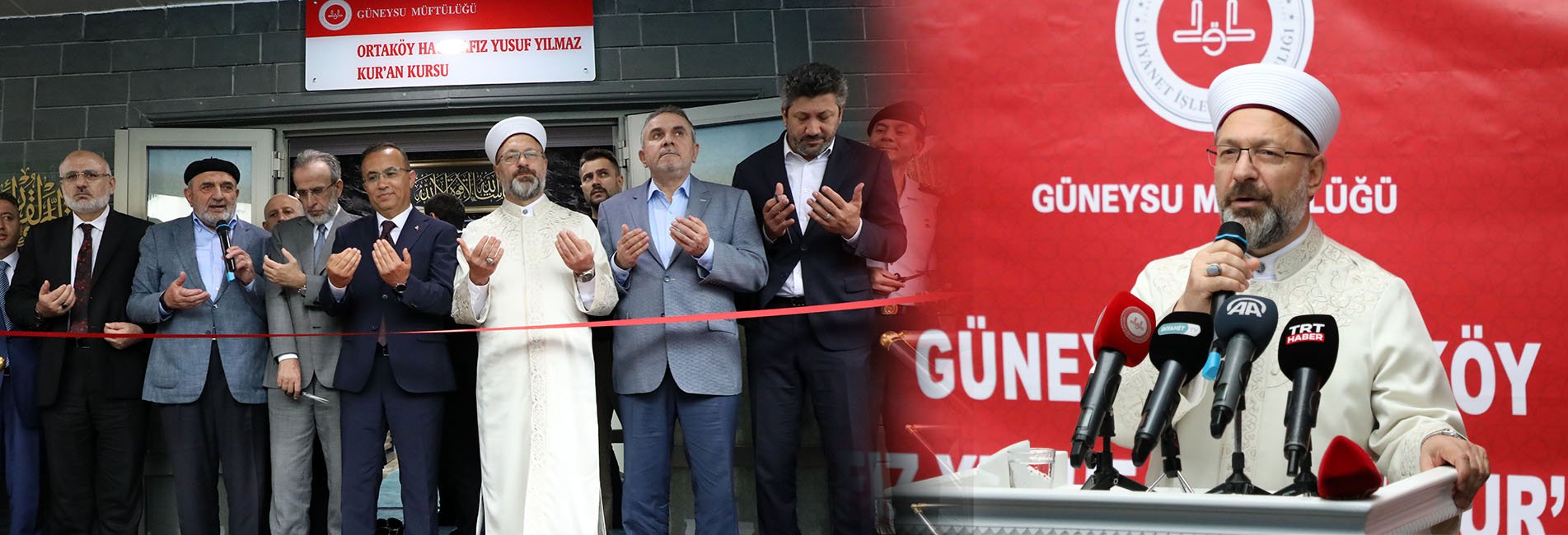 Diyanet İşleri Başkanı Erbaş, Rize'de Kur'an Kursu Açılışında Konuştu