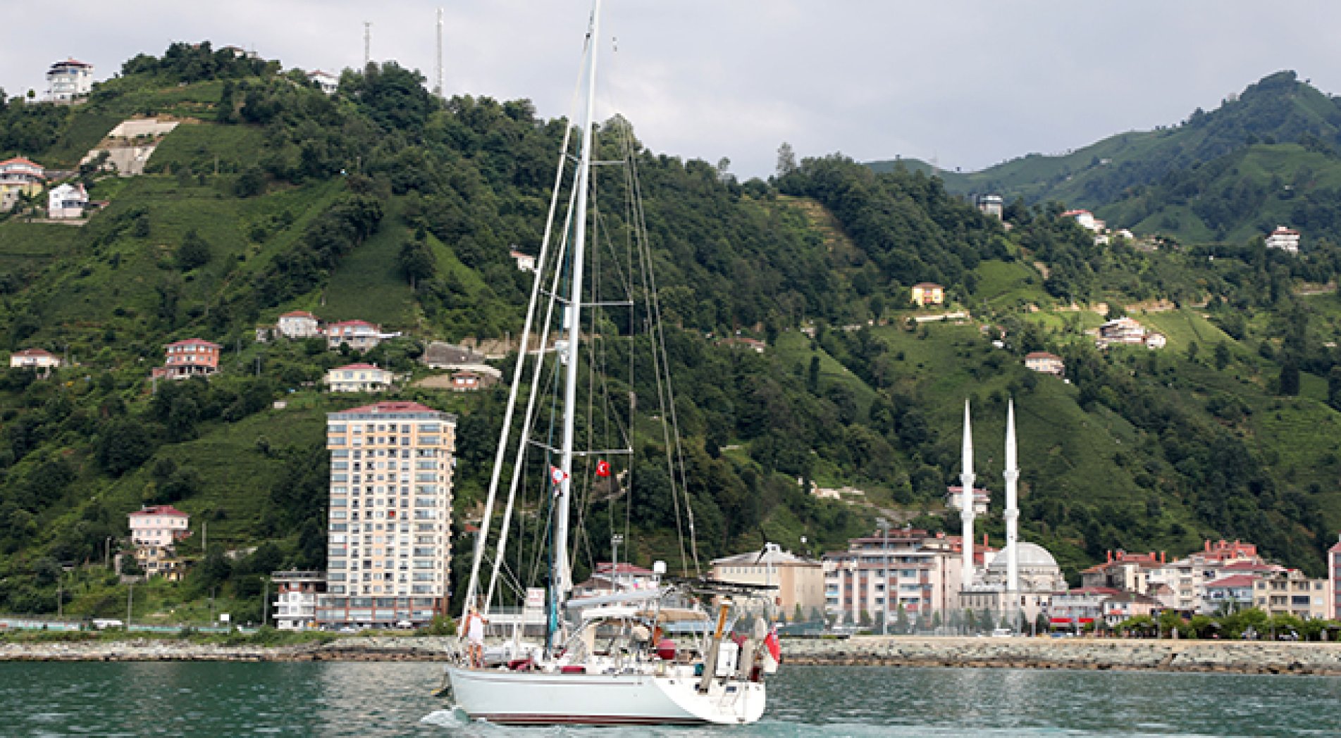 DADD Ralli Karadeniz 2022 Etkinliği Kapsamında 22 Yelkenli Yat Rize'ye Geldi