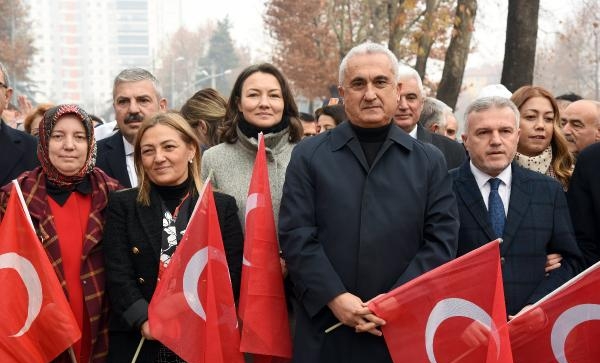 İlk Türk kadın mitingi, 103'üncü yılında kutlandı