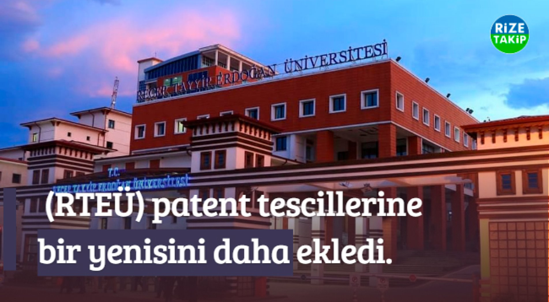 RTEÜ'lü Akademisyen Buluşu Patent Tescili Aldı