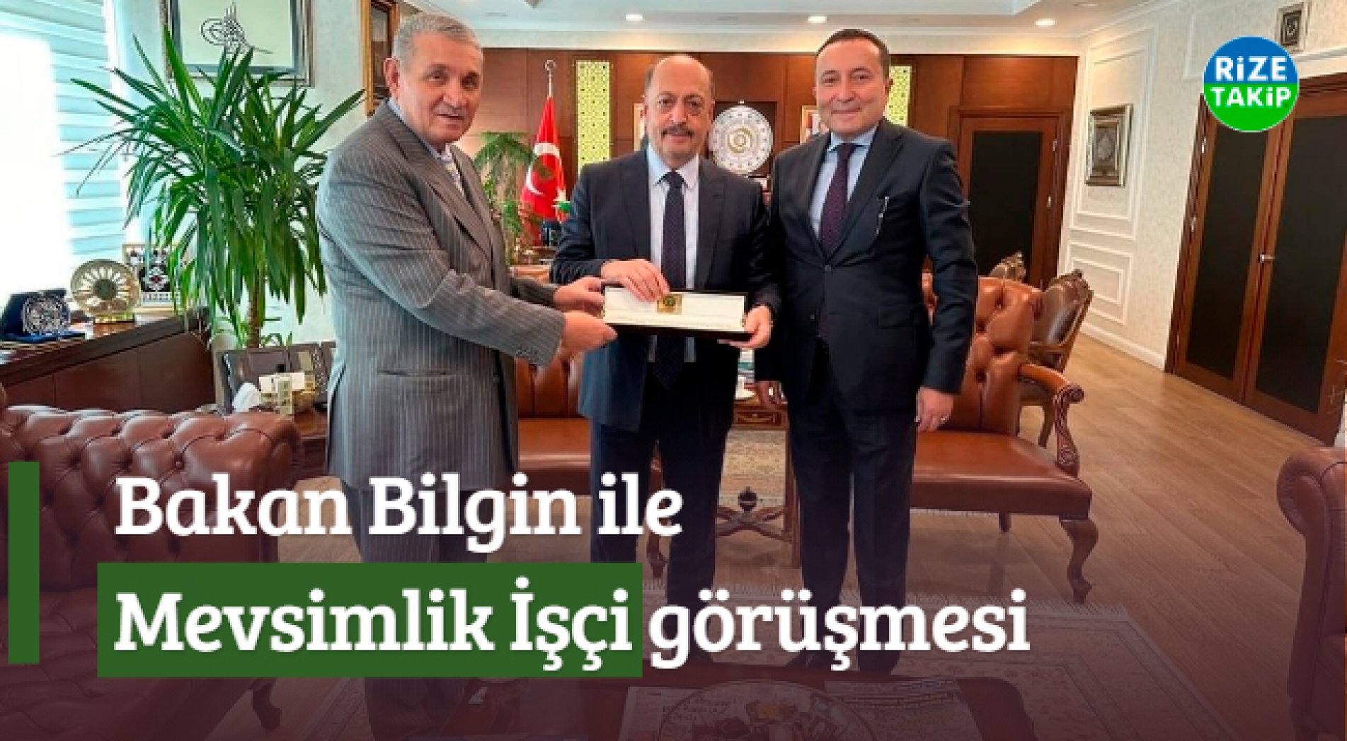 Mevsimlik İşçiler İçin Bakan Bilgin İle Görüşüldü