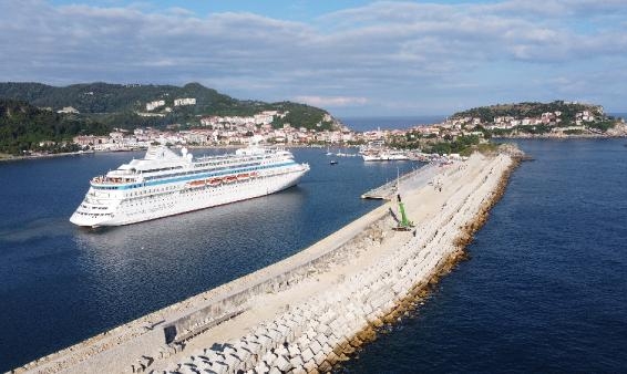 Amasra'ya kruvaziyer ile 3 ayda 3 bin 358 turist