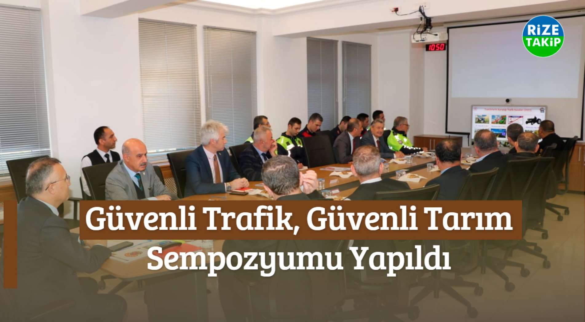 'Güvenli Trafik, Güvenli Tarım' Sempozyumu Yapıldı