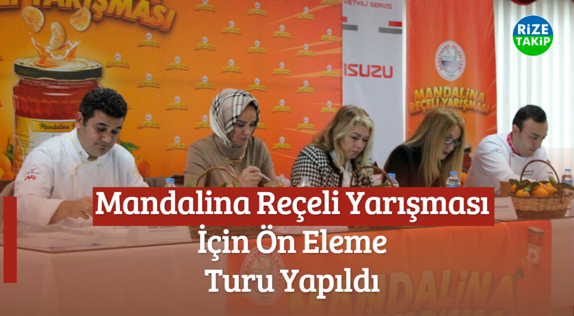 'Mandalina Reçeli Yarışması' İçin Ön Eleme Turu Yapıldı