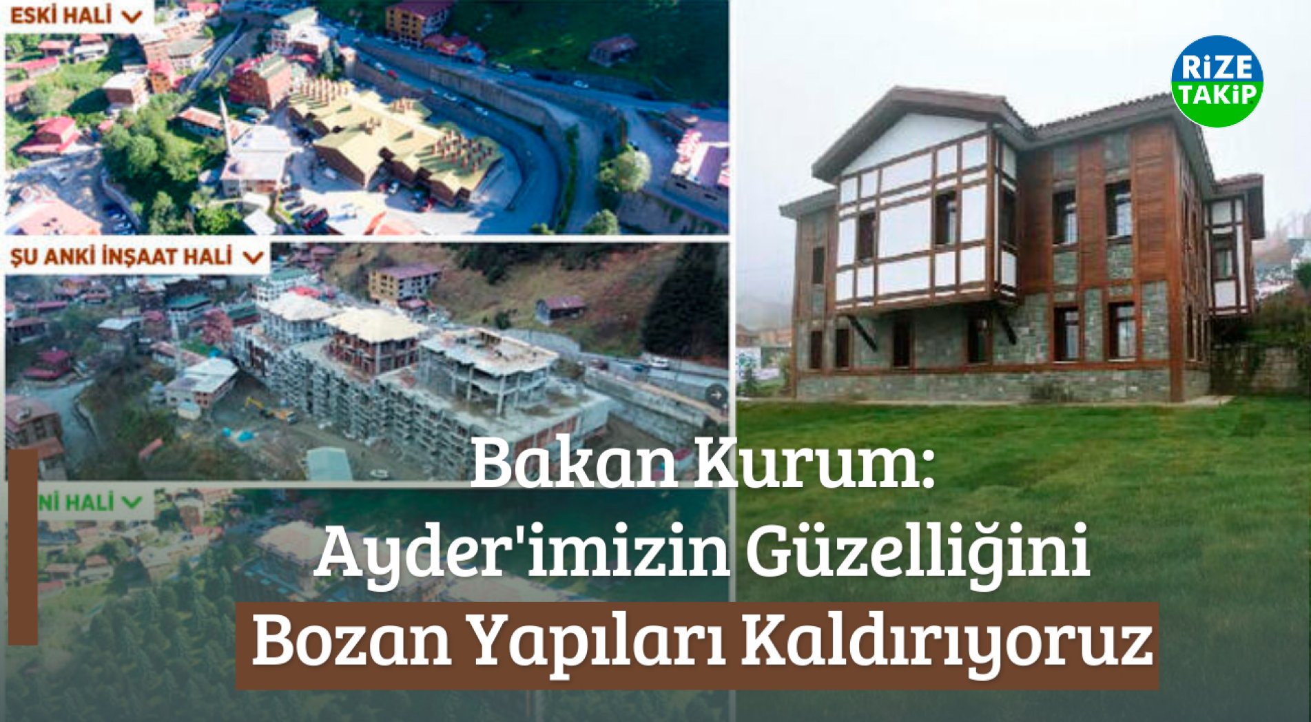 Bakan Kurum'dan Ayder Açıklaması