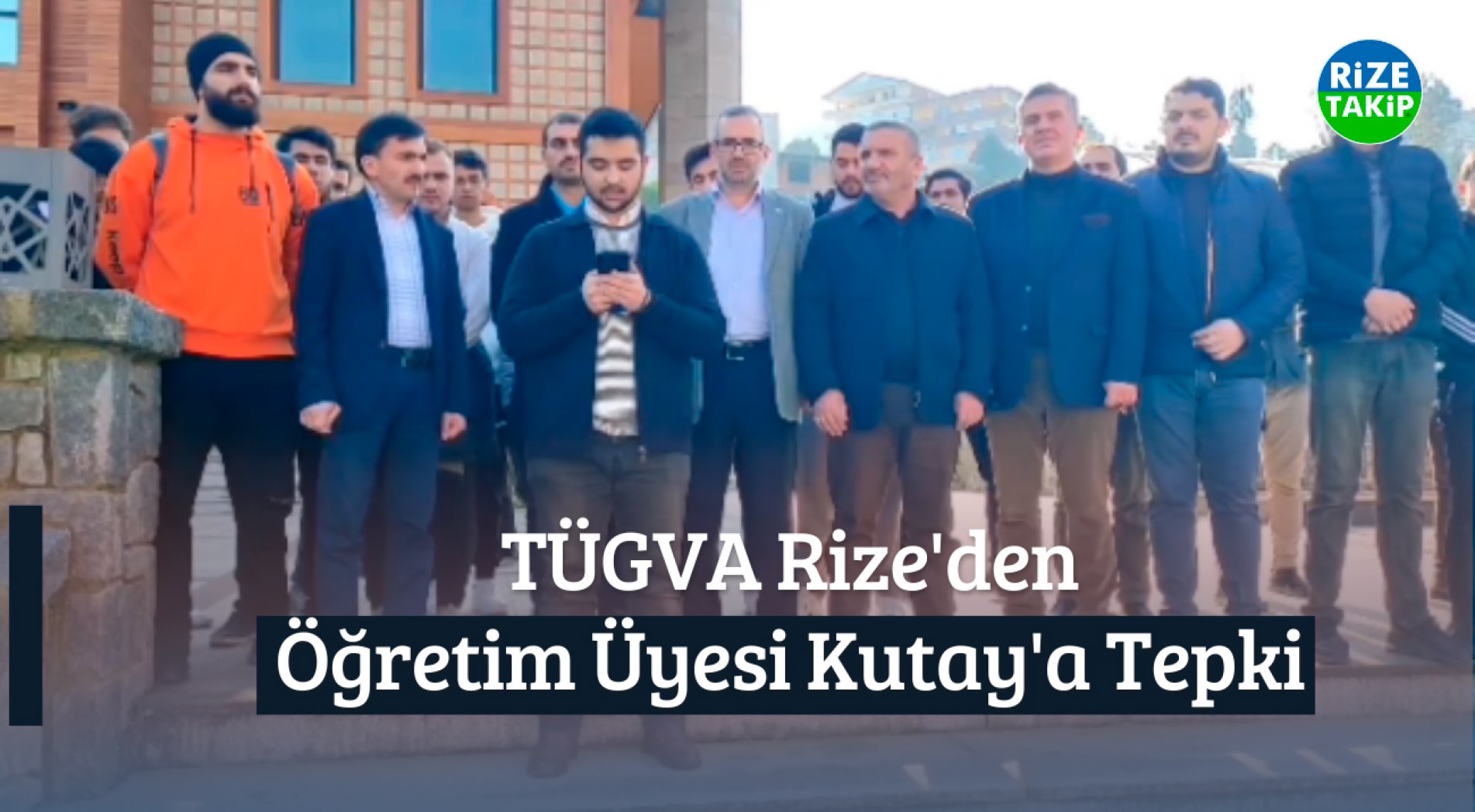 Öğretim Üyesi Kutay'a TÜGVA Rize'den Tepki