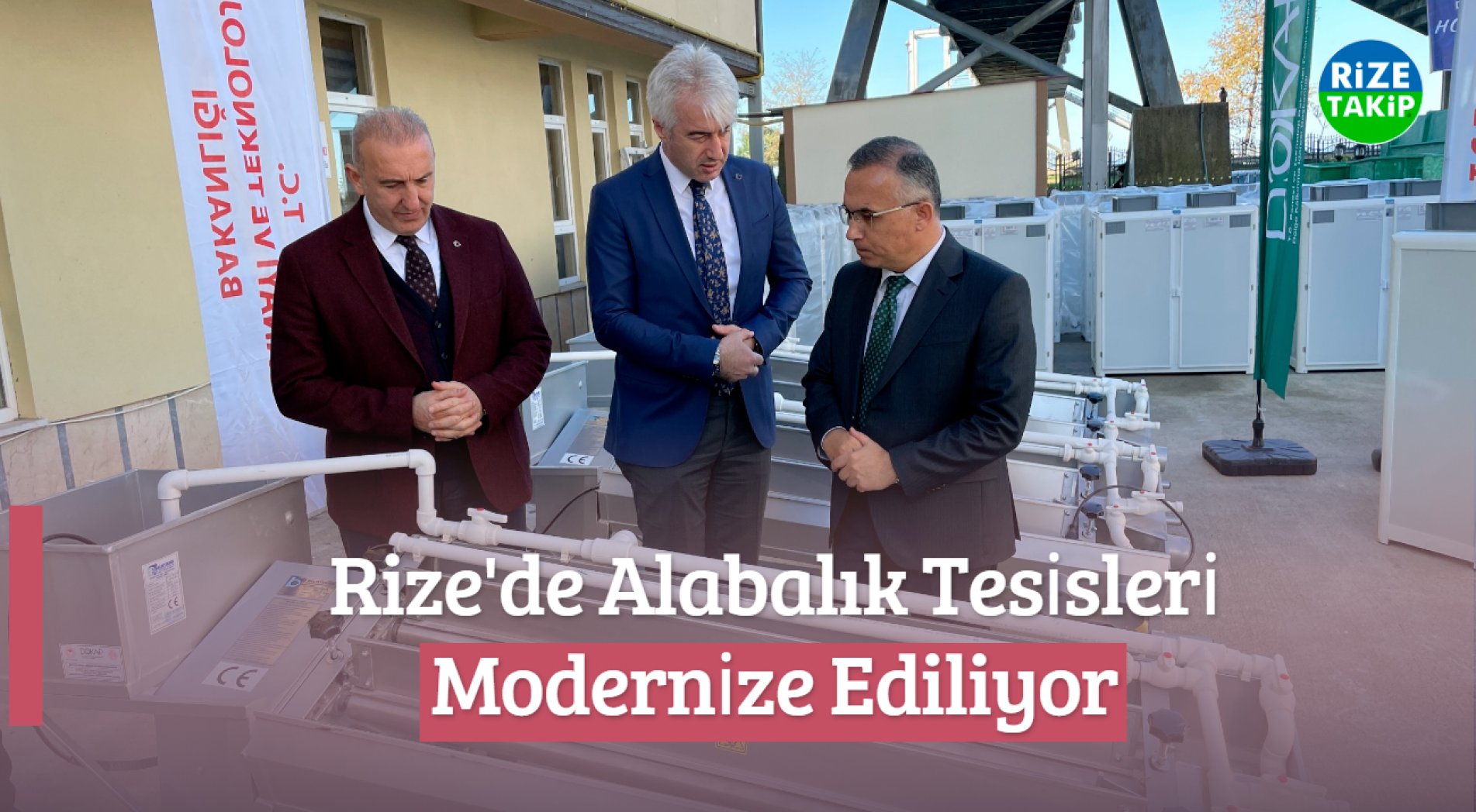 Rize'de Alabalık Tesislerine Yenilik