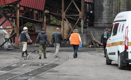 Bilirkişi heyeti, Amasra'da maden sahasında incelemelere başladı