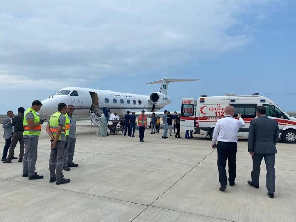 Rize'deki Kazada Yaralanan 8 Kişi, Ambulans Uçakla Ülkelerine Götürüldü