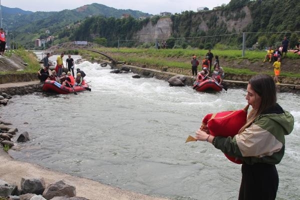 Rize’de ‘Ülkelerarası Rafting Yarışması’nın Galibi Türkiye