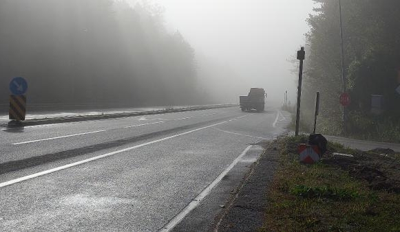 Bolu Dağı geçişinde yoğun sis