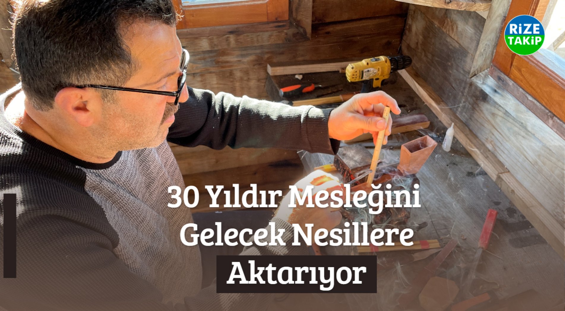 30 Yıldır Keçi Derisi ve Şimşir Kullanarak Tulum Yapıyor