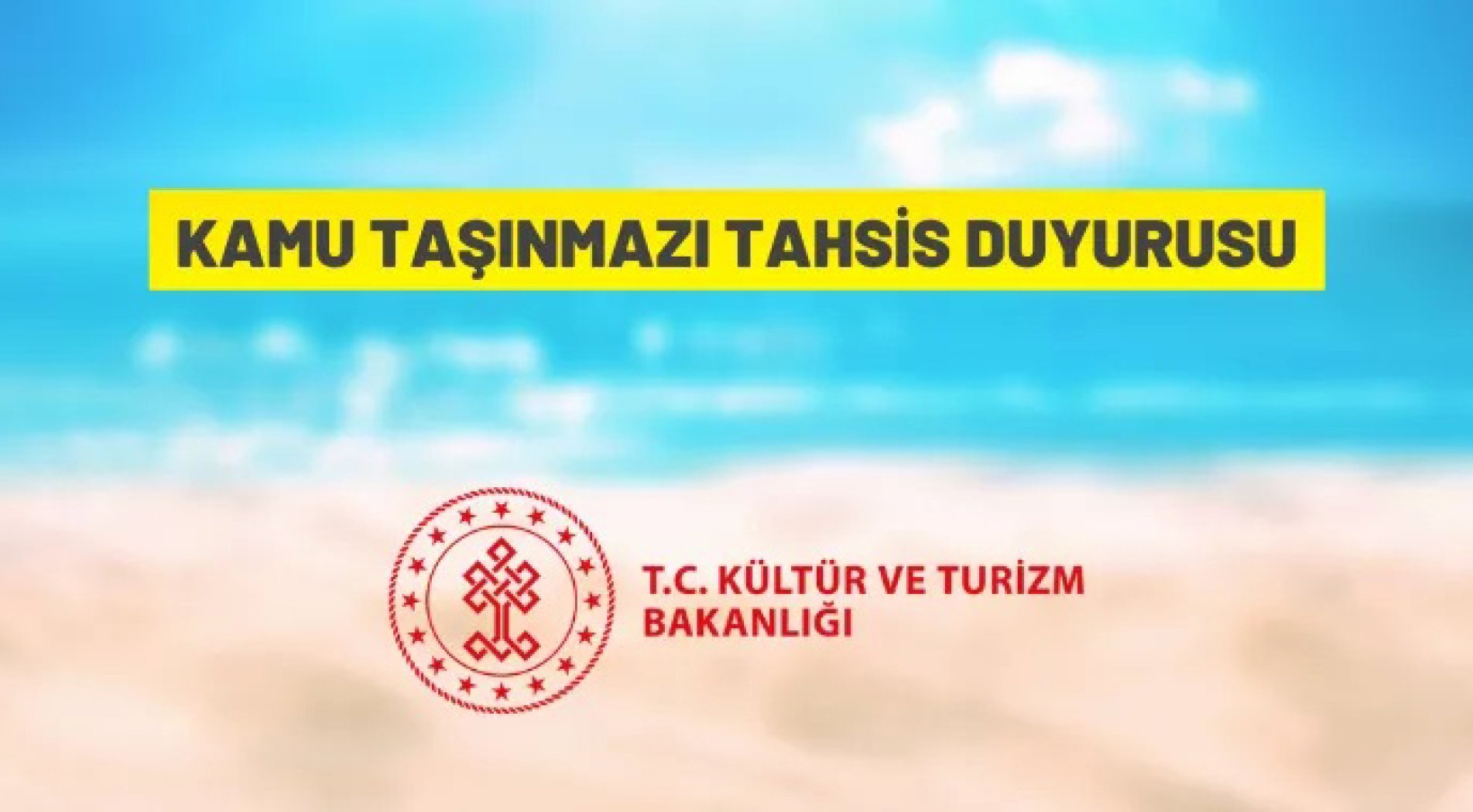 Kültür ve Turizm Bakanlığı'ndan turizm yatırımcılarına duyuru