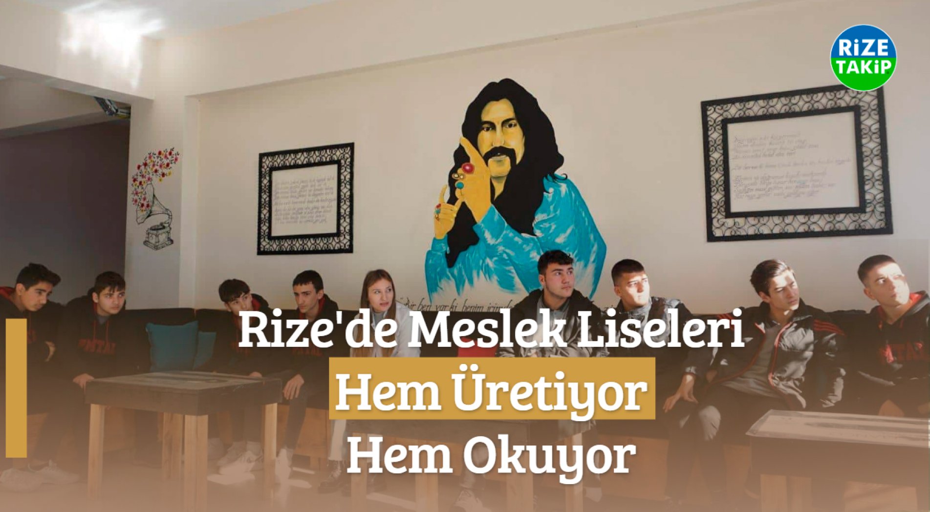 Rize'de Meslek Liseleri Hem Üretiyor Hem Okuyor