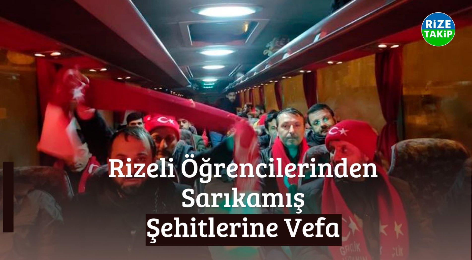 Rizeli Öğrencilerinden Sarıkamış Şehitlerine Vefa