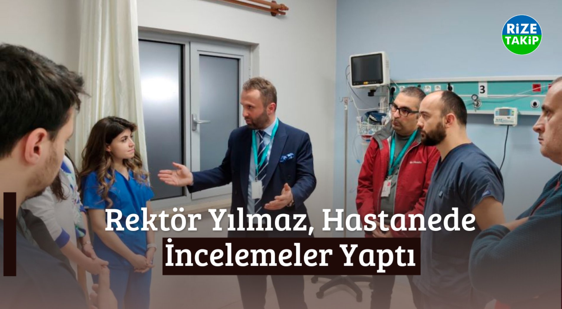 Rektör Yılmaz, Hastanede İncelemeler Yaptı