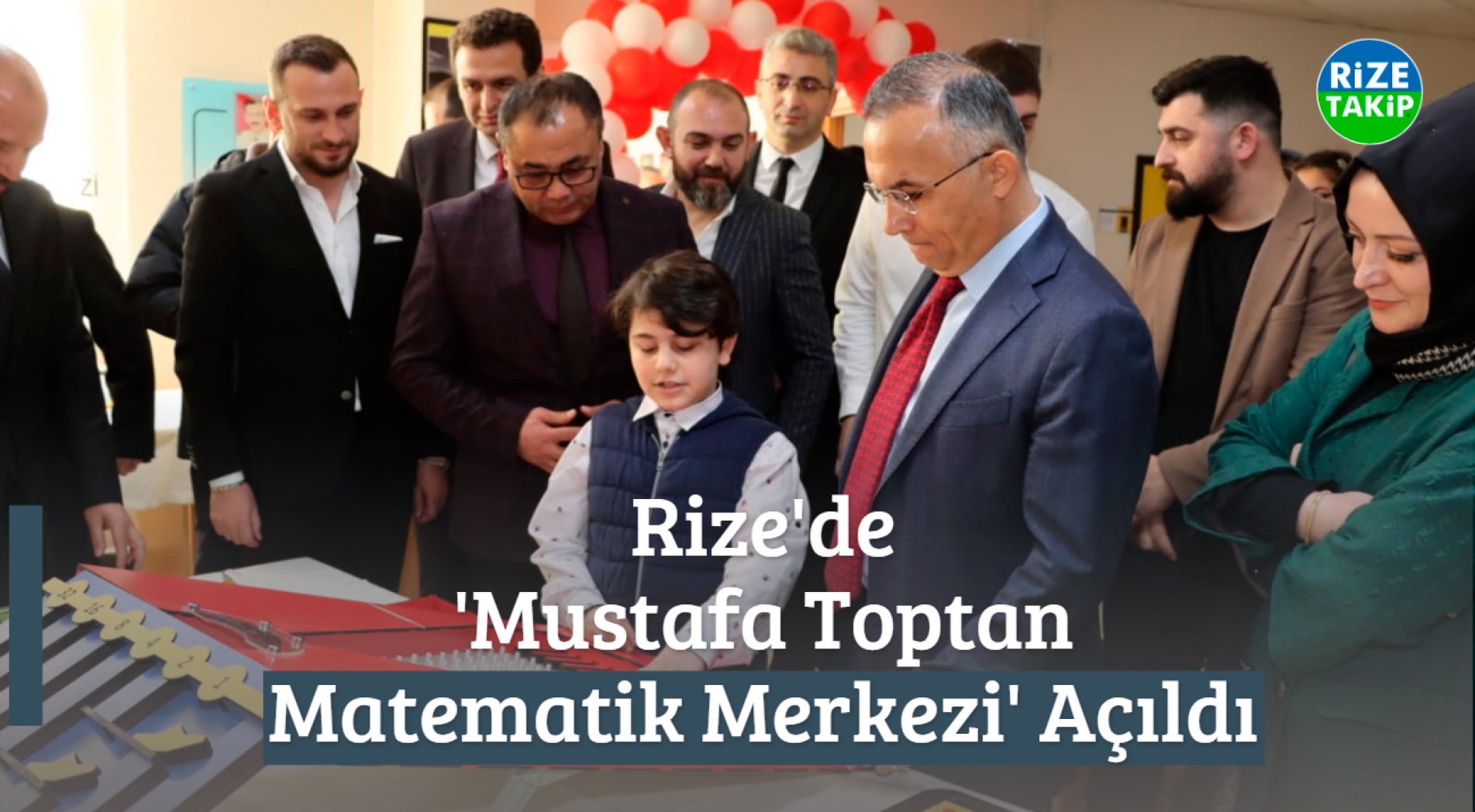 Rize'de 'Mustafa Toptan Matematik Merkezi' Açıldı