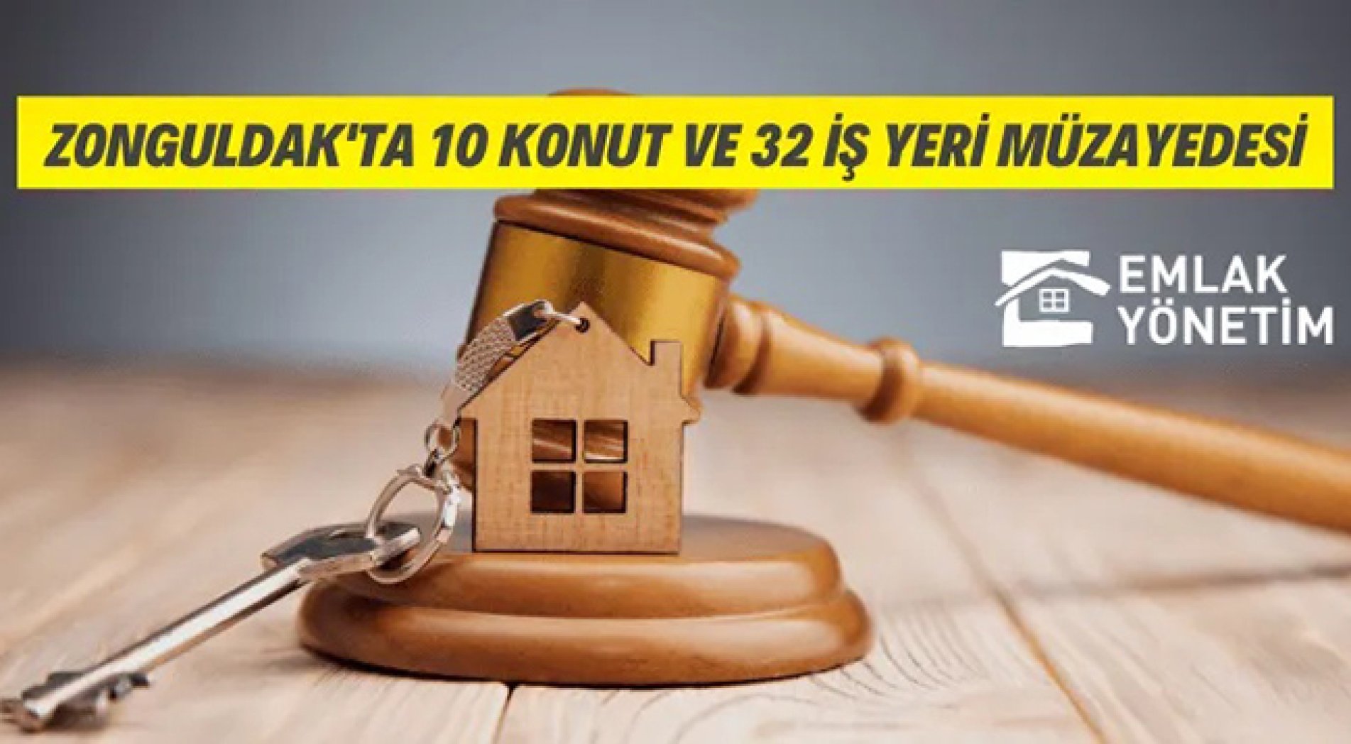 Zonguldak'ta 10 konut ve 32 iş yeri satılacak