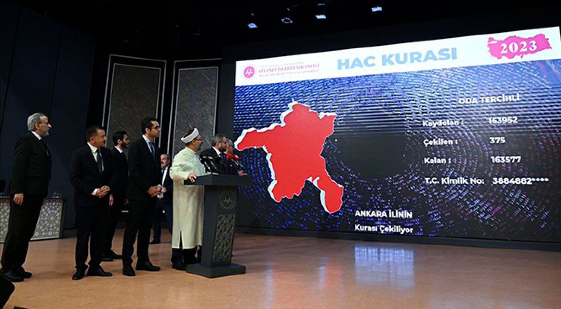 Hac kuraları çekildi